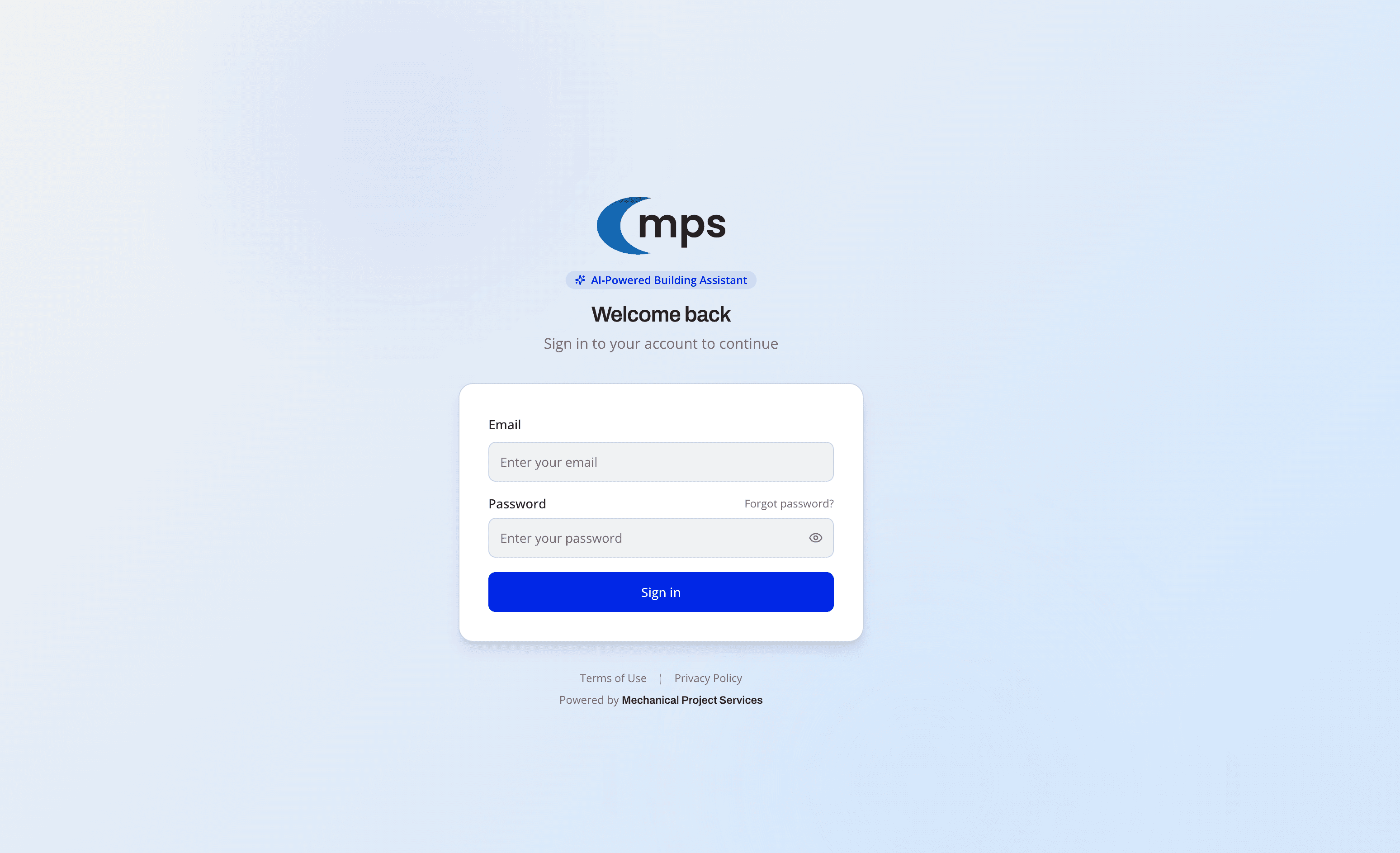 MPS Building Assistant